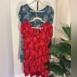 Free People Hello Lover Tunic Dress Bundle